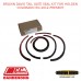 BROWN DAVIS TAIL GATE SEAL KIT FITS HOLDEN COLORADO RG / ISUZU D-MAX 12-PRESENT