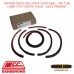 BROWN DAVIS TAIL GATE DUST SEAL - NO TUB LINER FITS TOYOTA HILUX - 2015-PRESENT