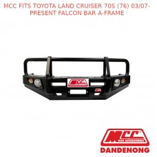 MCC FALCON BAR A-FRAME FITS TOYOTA LANDCRUISER 70S(76) W/FOG LIGHTS 3/7- PRESENT