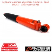 OUTBACK ARMOUR ADJUSTABLE BYPASS - REAR SHOCK - OASU0165013-ADJ