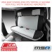 MSA SEAT COVERS FITS TOYOTA LC SECOND ROW FULL WIDTH BENCH (2 HEADRESTS)