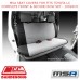 MSA SEAT COVERS FITS TOYOTA LC COMPLETE FRONT & SECOND ROW SET - 10026CO