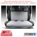 MSA SEAT COVERS FITS TOYOTA LC COMPLETE FRONT & SECOND ROW SET - 10026CO