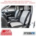 MSA SEAT COVERS FITS TOYOTA LC COMPLETE FRONT & SECOND ROW SET - 10026CO