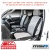 MSA SEAT COVERS FITS TOYOTA LANDCRUISER 78 SERIES FRONT BUCKET & 3/4 BENCH