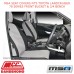 MSA SEAT COVERS FITS TOYOTA LANDCRUISER 78 SERIES FRONT BUCKET & 3/4 BENCH