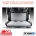 MSA SEAT COVERS FITS TOYOTA LANDCRUISER 80SERIES SECOND ROW FULL WIDTH BENCH