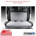 MSA SEAT COVERS FITS MAZDA BRAVO REAR FULL WIDTH BENCH