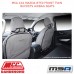 MSA SEAT COVERS FITS MAZDA BT50 FRONT TWIN BUCKETS AIRBAG SEATS