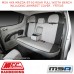 MSA SEAT COVERS FITS MAZDA BT-50 REAR FULL WIDTH BENCH INC ARMREST COVER - FRT505