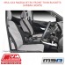 MSA SEAT COVERS FITS MAZDA BT-50 FRONT TWIN BUCKETS (AIRBAG SEATS)