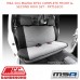 MSA SEAT COVERS FITS MAZDA BT50 COMPLETE FRONT & SECOND ROW SET - FRT516CO