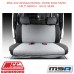 MSA SEAT COVERS FITS NISSAN PATROL THIRD ROW 50/50 SPLIT BENCH - GU31-SER9