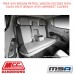 MSA SEAT COVERS FITS NISSAN PATROL WAGON SECOND ROW 50/50 SPLIT BENCH – GU43-STL