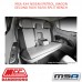 MSA SEAT COVERS FITS NISSAN PATROL WAGON SECOND ROW 50/50 SPLIT BENCH - GU43-STS