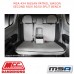 MSA SEAT COVERS FITS NISSAN PATROL WAGON SECOND ROW 50/50 SPLIT BENCH - GU43-STS