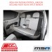 MSA SEAT COVERS FITS NISSAN PATROL WAGON SECOND ROW 50/50 SPLIT BENCH - GU43-STS