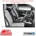 MSA SEAT COVERS FITS TOYOTA HILUX FRONT TWIN BUCKETS - HL02