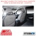 MSA SEAT COVERS FITS TOYOTA HILUX COMPLETE FRONT & SECOND ROW SET - HL0257CO