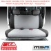 MSA SEAT COVERS FITS TOYOTA HILUX COMPLETE FRONT & SECOND ROW SET - HL0257CO