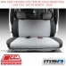 MSA SEAT COVERS FITS TOYOTA HILUX REAR DUAL CAB FULL WIDTH BENCH - HL05