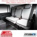 MSA SEAT COVERS FITS TOYOTA HILUX REAR EC SMALL BENCH SINGLE BACK - HL07