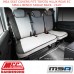 MSA SEAT COVERS FITS TOYOTA HILUX REAR EC SMALL BENCH SINGLE BACK - HL07