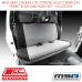 MSA SEAT COVERS FITS TOYOTA HILUX COMPLETE FRONT & SECOND ROW SET - HL1107CO