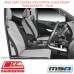 MSA SEAT COVERS FITS TOYOTA HILUX FRONT TWIN BUCKETS - HL16