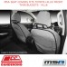 MSA SEAT COVERS FITS TOYOTA HILUX FRONT TWIN BUCKETS - HL16