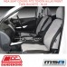 MSA SEAT COVERS FITS TOYOTA HILUX FRONT TWIN BUCKETS - HL16