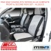 MSA SEAT COVERS FITS TOYOTA HILUX COMPLETE FRONT & SECOND ROW SET - HL165CO