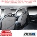 MSA SEAT COVERS FITS TOYOTA HILUX COMPLETE FRONT & SECOND ROW SET - HL165CO