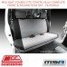 MSA SEAT COVERS FITS TOYOTA HILUX COMPLETE FRONT & SECOND ROW SET - HL3539CO