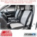 MSA SEAT COVERS FITS TOYOTA HILUX COMPLETE FRONT & SECOND ROW SET - HL418CO