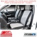 MSA SEAT COVERS FITS TOYOTA HILUX COMPLETE FRONT & SECOND ROW SET - HL568CO