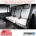 MSA SEAT COVERS FITS TOYOTA HILUX COMPLETE FRONT & SECOND ROW SET - HL5960CO