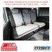 MSA SEAT COVERS FITS TOYOTA HILUX REAR DUAL CAB 60/40 SPLIT BASE INCL. - HL60