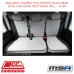 MSA SEAT COVERS FITS TOYOTA HILUX REAR DUAL CAB 60/40 SPLIT BASE INCL. - HL60