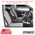 MSA SEAT COVERS FITS TOYOTA LANDCRUISER FRONT TWIN BUCKETS - LC2002