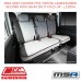 MSA SEAT COVERS FITS TOYOTA LANDCRUISER SECOND ROW 60/40 SPLIT FOLD UP - LC2004