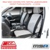 MSA SEAT COVERS FITS TOYOTA LANDCRUISER FRONT TWIN BUCKETS - LC2009