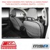 MSA SEAT COVERS FITS TOYOTA LC 200S FRONT TWIN BUCKETS (AIRBAG SEATS) - LC2011