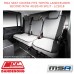 MSA SEAT COVERS FITS TOYOTA LANDCRUISER 2ND ROW 40/20/40 SPLIT - LC2018