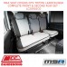 MSA SEAT COVERS FITS TOYOTA LANDCRUISER COMPLETE FRONT & 2ND ROW SET - LC20910CO