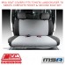 MSA SEAT COVERS FITS TOYOTA LANDCRUISER 78 SERIES COMPLETE FRONT & 2ND ROW SET