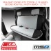 MSA SEAT COVERS FITS TOYOTA LC 76 SERIES SECOND ROW FULL WIDTH BENCH - LC770