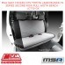 MSA SEAT COVERS FITS TOYOTA LANDCRUISER 79 S 2ND ROW FULL WIDTH BENCH - LC770-GX