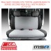 MSA SEAT COVERS FITS TOYOTA LANDCRUISER 79 S 2ND ROW FULL WIDTH BENCH - LC770-GX