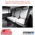 MSA SEAT COVERS FITS MITSUBISHI PAJERO SPORT COMPLETE FRONT & SECOND ROW SET